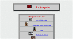 Desktop Screenshot of lasanguine.com
